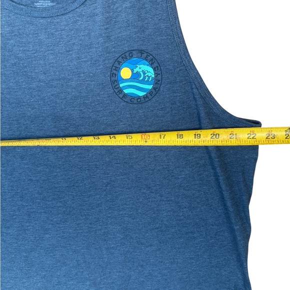 Hang Ten Heather Blue Premium Tee - Picture 3 of 5